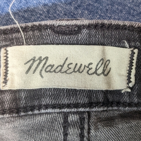 Madewell 10" High Rise Skinny Button Fly Jeans Sz 24 - Picture 11 of 11
